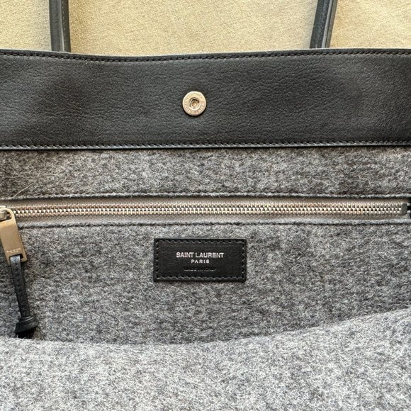 Authentic Saint Laurent Rive Gauche Tote. Never Used. Auth Card+Original Pack. - Picture 5 of 8